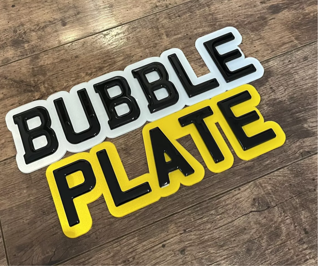 Bubble Plates
