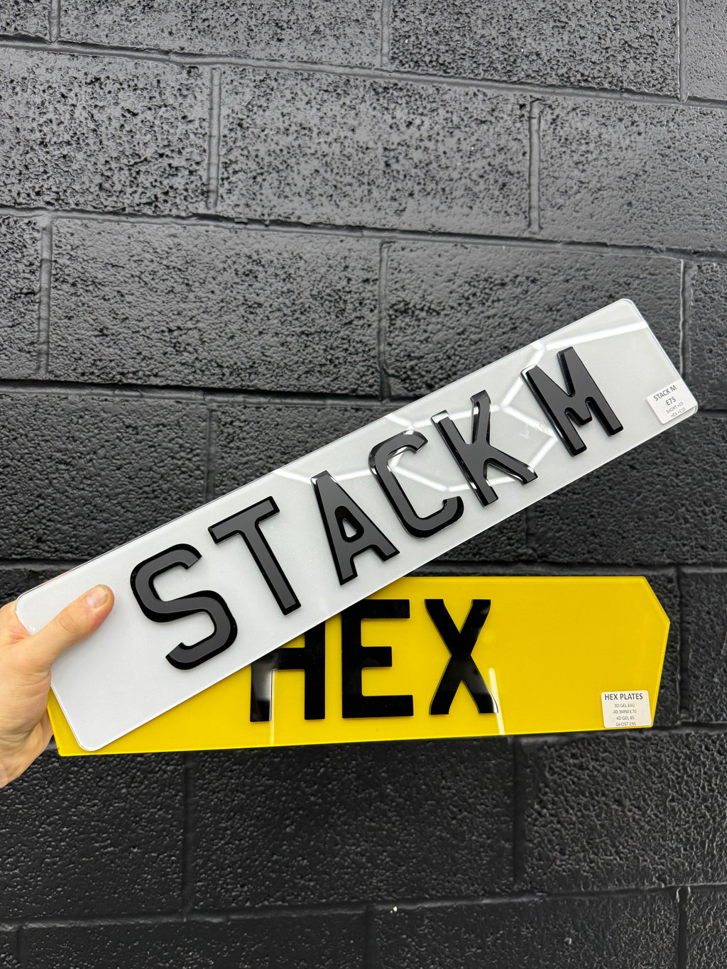 Stacked Matte Plates