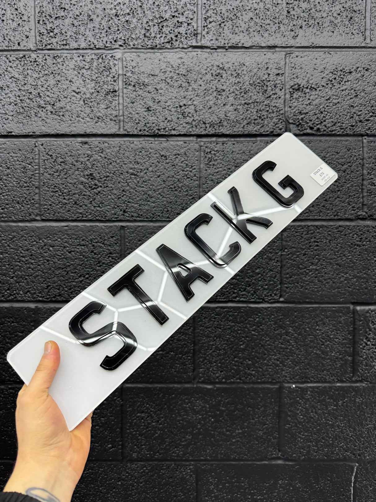 Stacked Gloss Plates