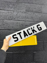 Stacked Gloss Plates