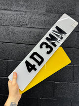 4D 3mm Plates
