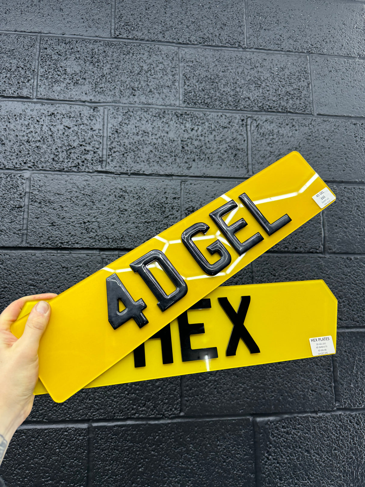 4D Gel Plates