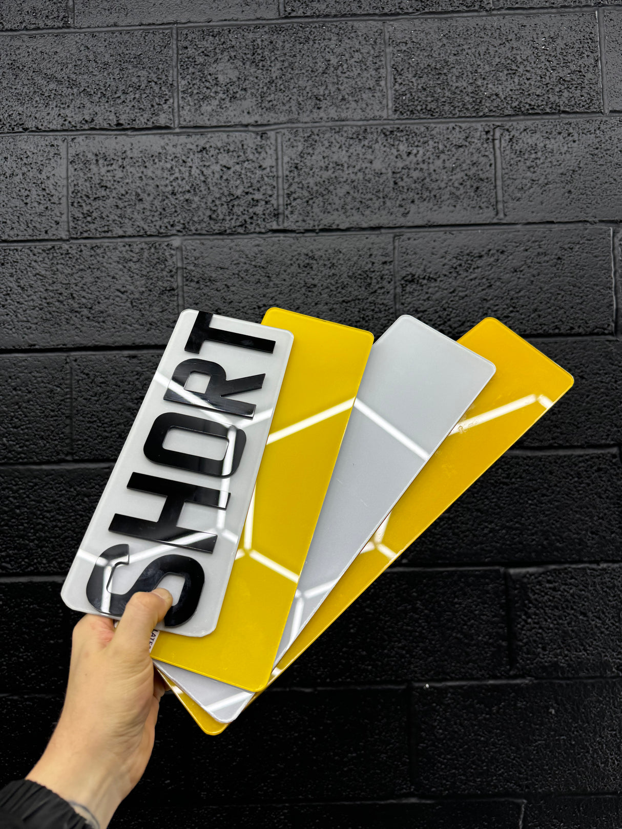 Stacked Matte Plates