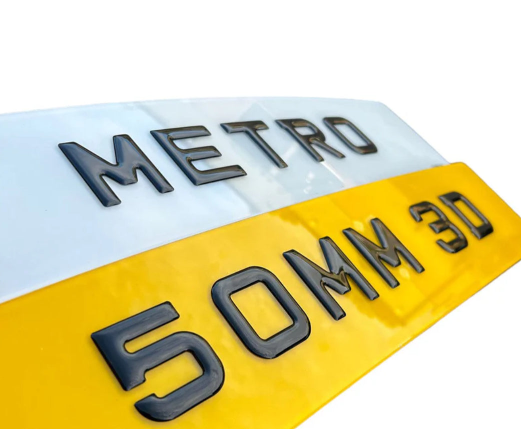 3D Gel Metro (50mm) Plates