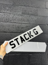 Stacked Gloss Plates