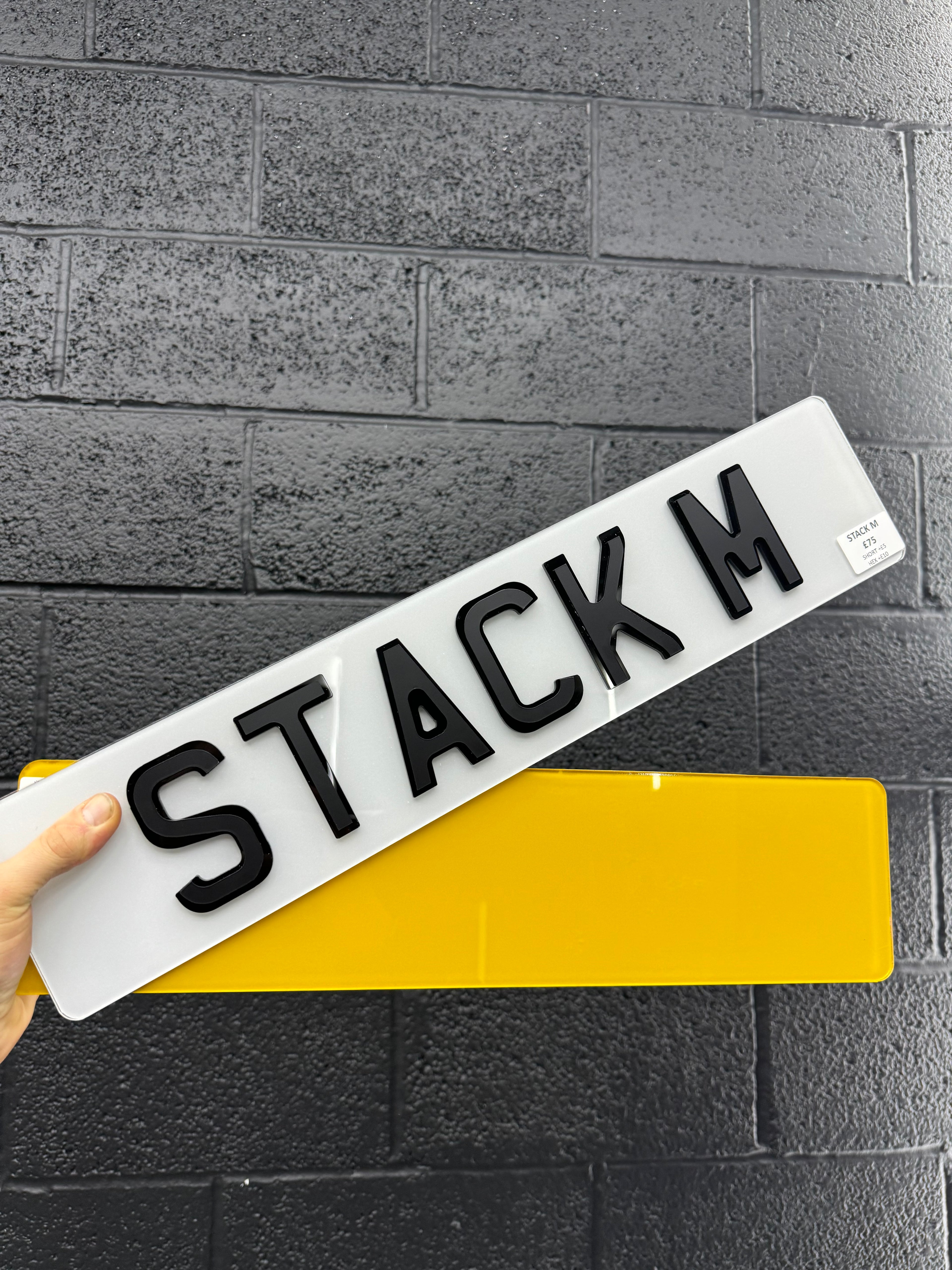 Stacked Matte Plates