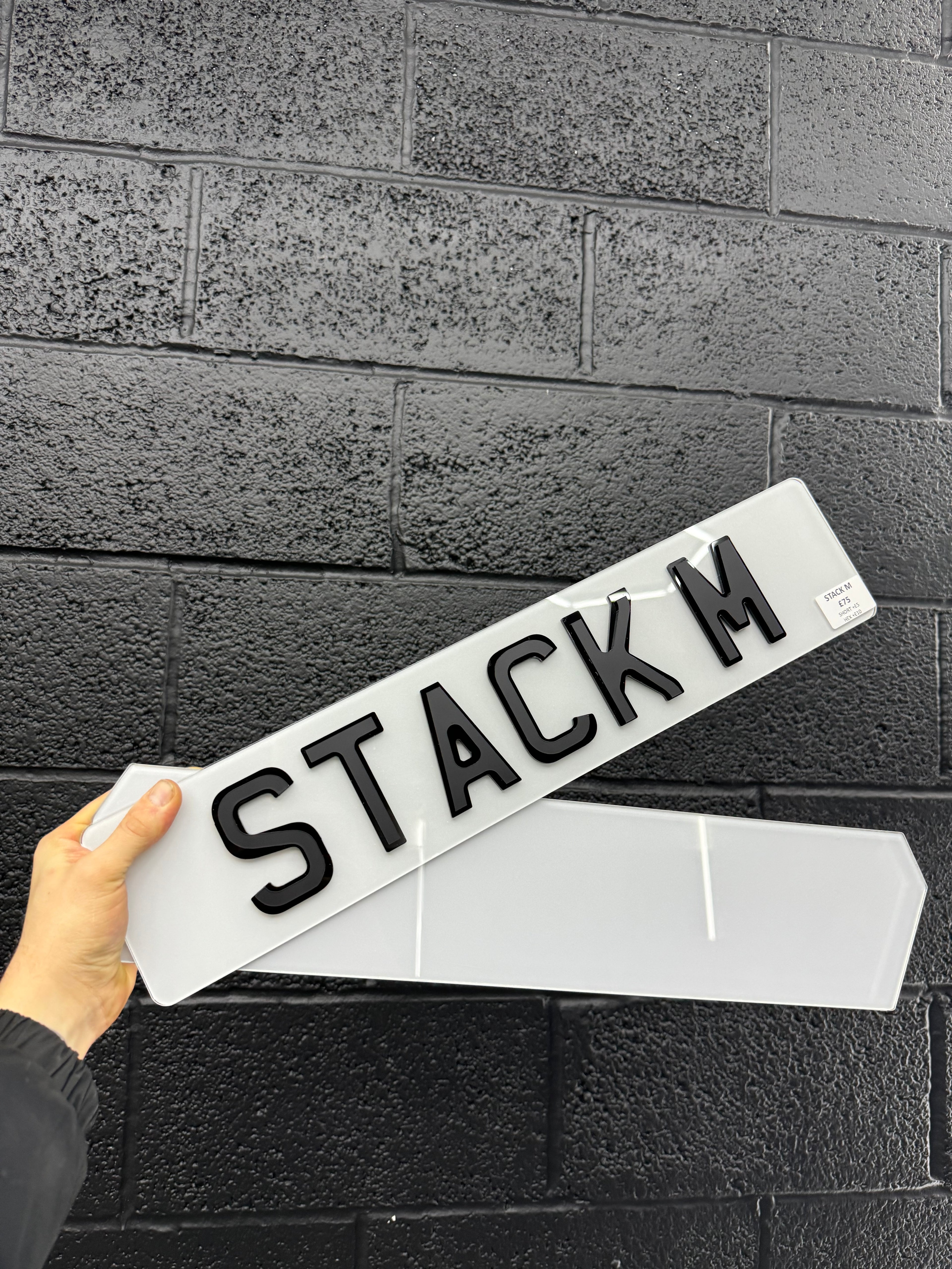 Stacked Matte Plates