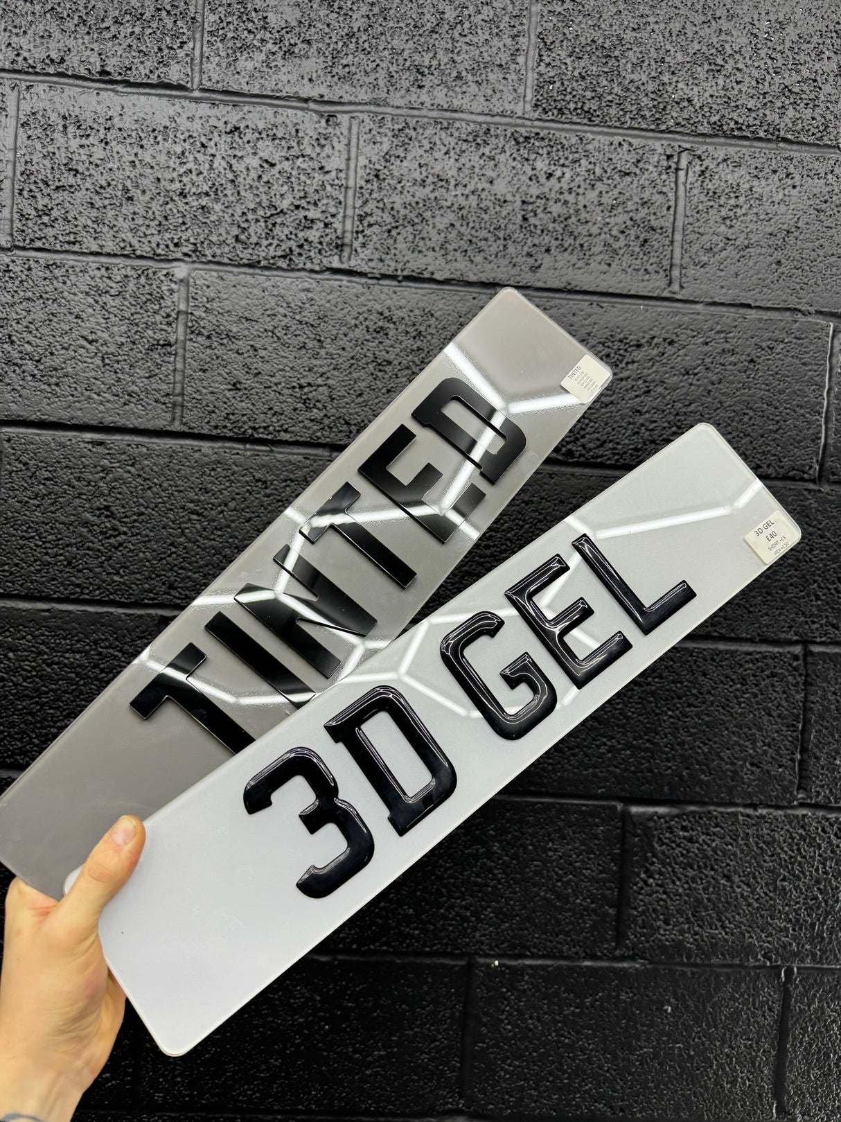 Tinted 3D Gel plates