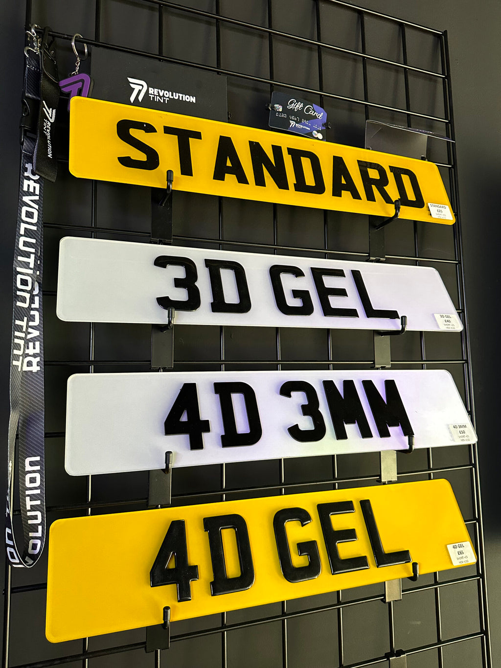 4D 3mm Plates