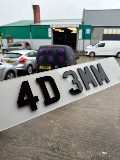 4D 3mm Plates